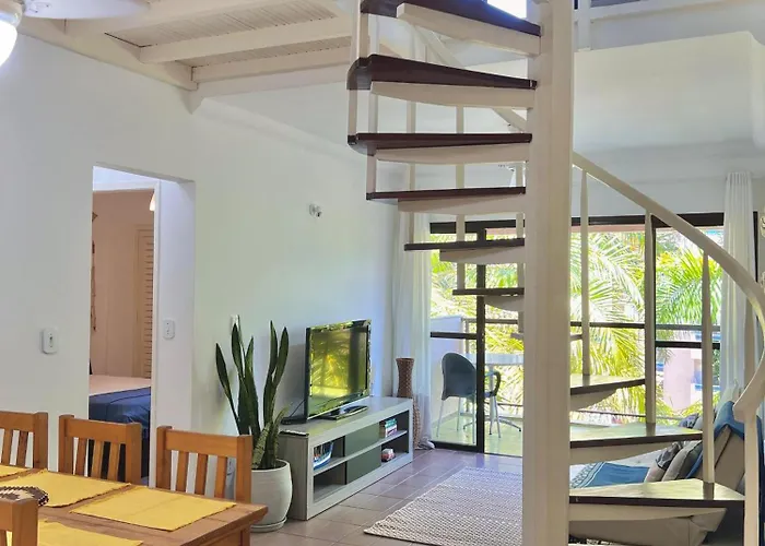 Cobertura Duplex 401, Praia a 4 Minutos a Pé