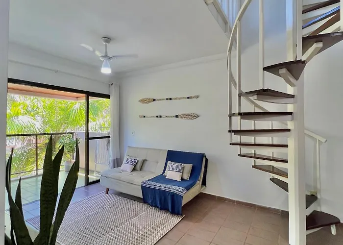 Cobertura Duplex 401, Praia a 4 Minutos a Pé